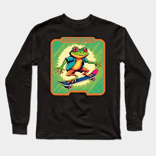 Frog skater Long Sleeve T-Shirt